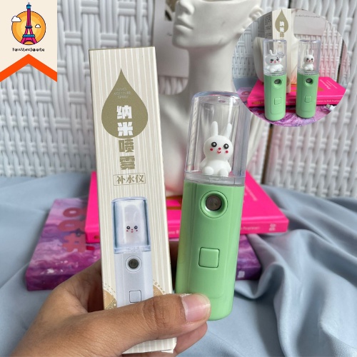 Nano Spray Wajah Muka Karakter Kelinci Lucu Bunny Rabbit Semprot Muka VIRAL Nano Mist Spray Portable