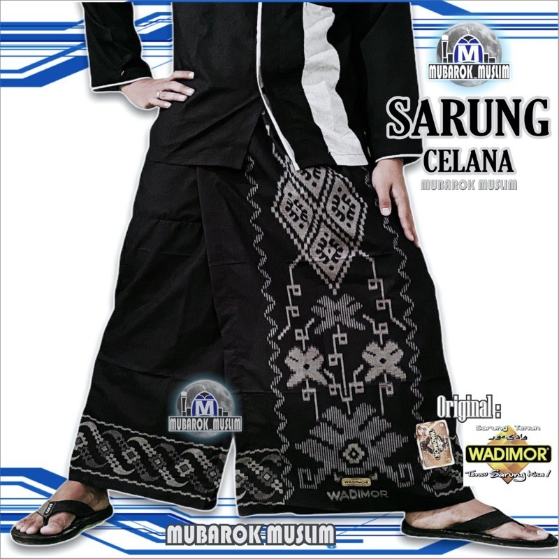 Celana Sarung Dewasa wadimor hitam dan berbagai warna motif bali