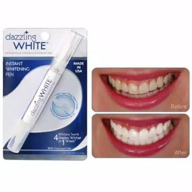 Pemutih Gigi Instan Dazzling White