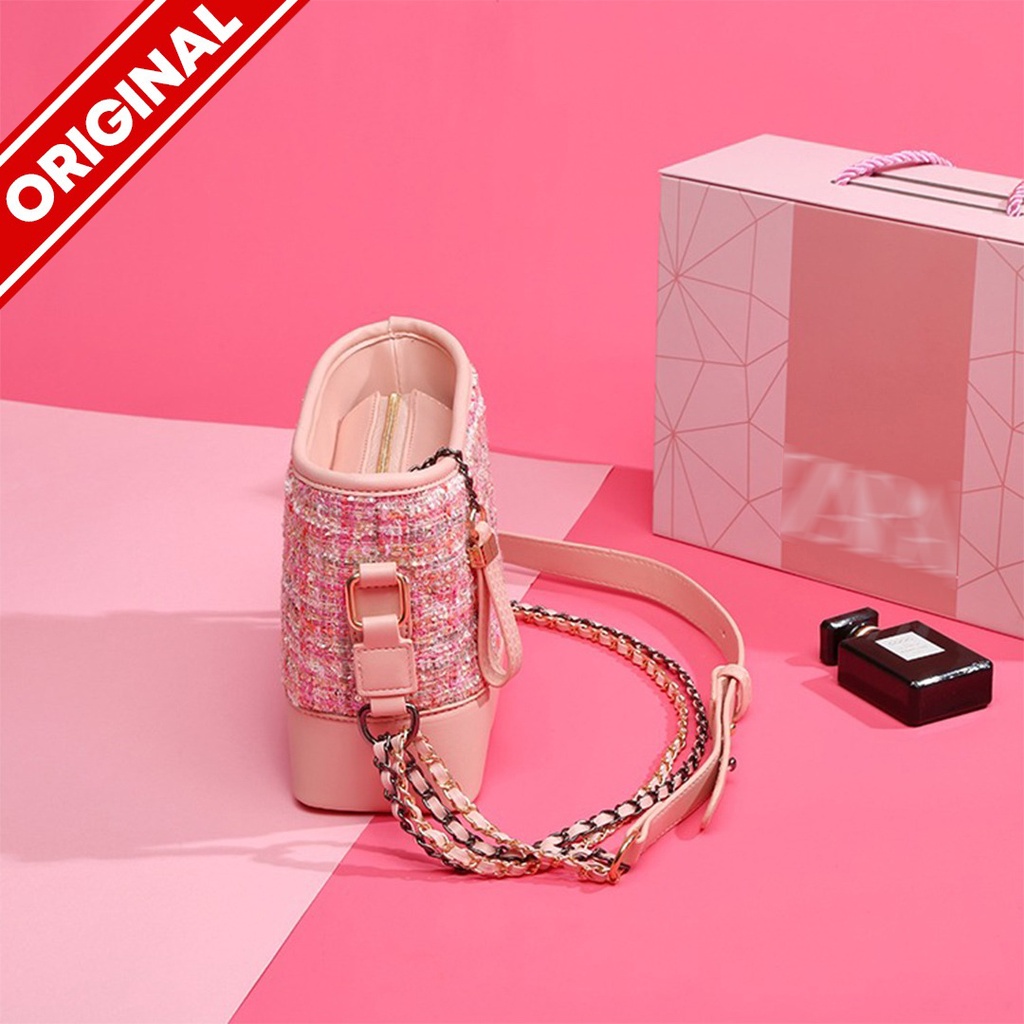 [GRATIS BOX] Tas Wanita Gabrielle Gift Set Box Tas Selempang Love Special Edition Original RZ Bag