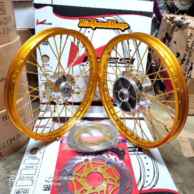 Velg Set Ninja R-RR JariJari Gold Velg Gold