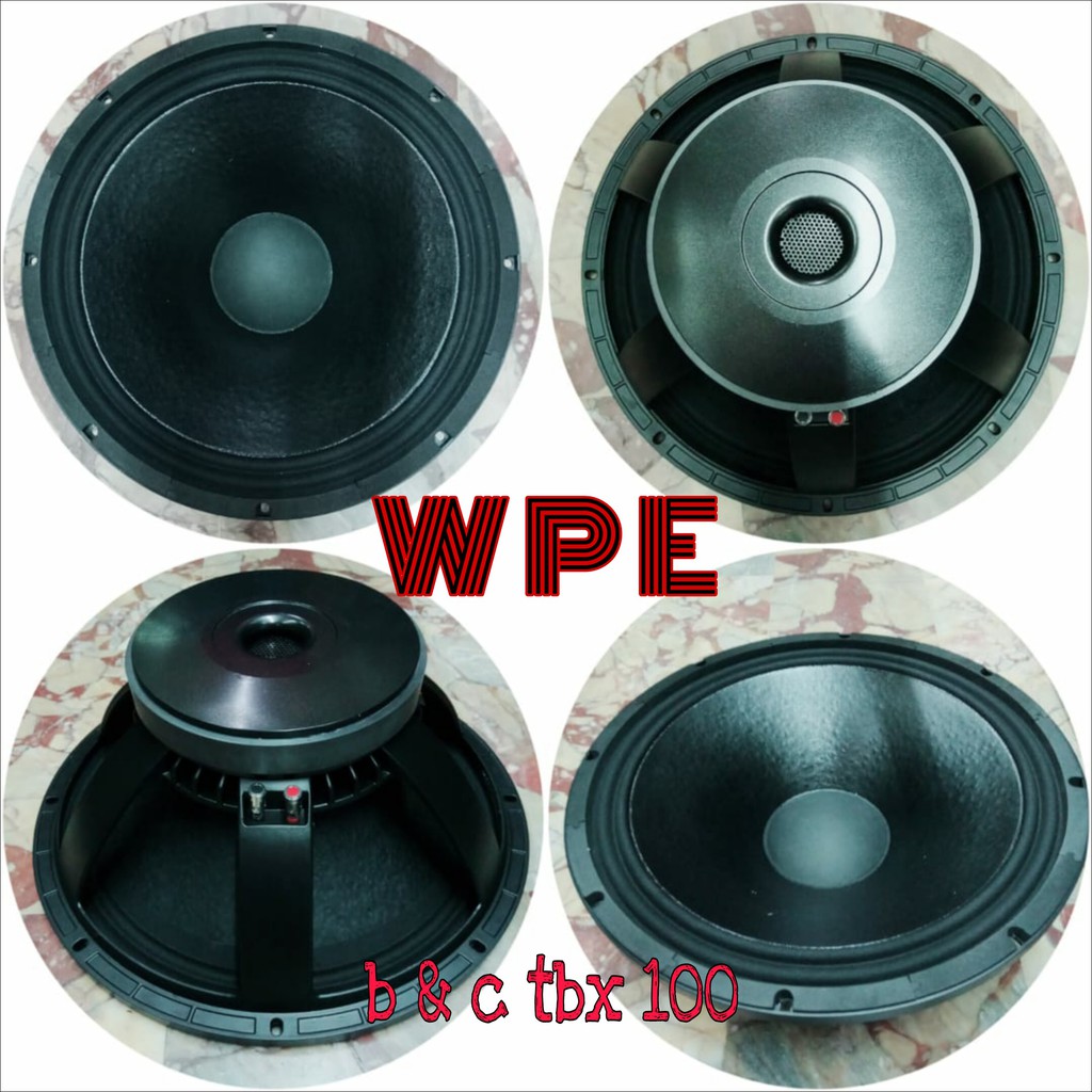 speaker komponen b&c tbx100 12inch bnc tbx 100