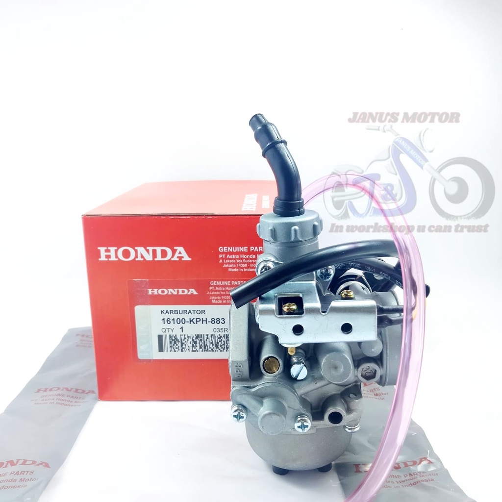 KARBURATOR SUPRA 125 KARISMA KUALITAS ORIGINAL HONDA PRESISI TIDAK BANJIR LANGSAM STABIL MUDAH PEMASANGAN ORI ASLI ORISINIL HGP AHM KARBU KARBULATOR CARBU CARBURETOR ASSY KHARISMA-4