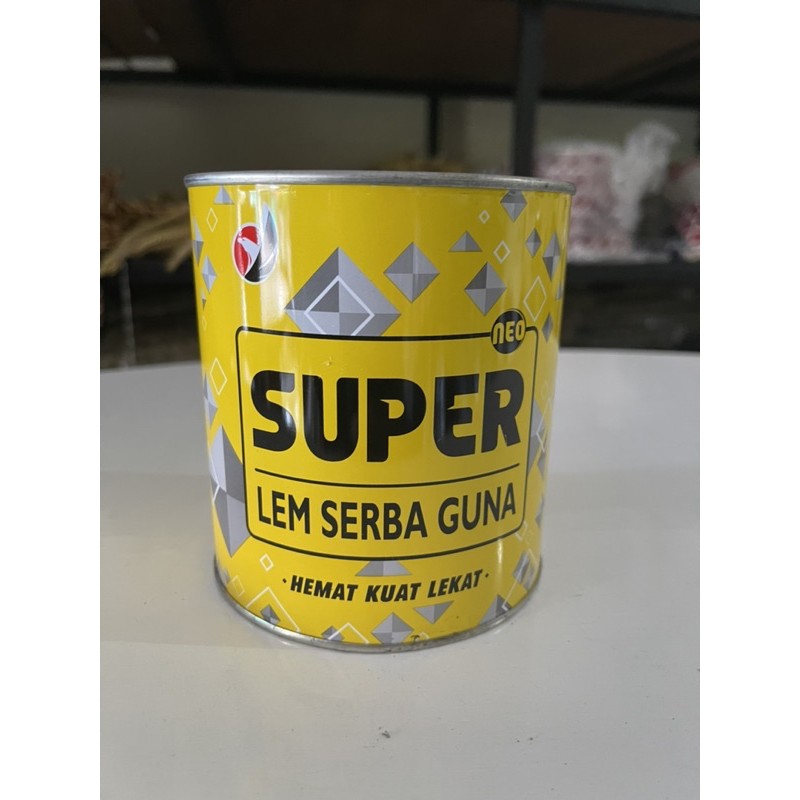 

Lem Kuning Super Neo / Lem Kuning Super Serba Guna / Lem Aibon / kemasan 1 KG