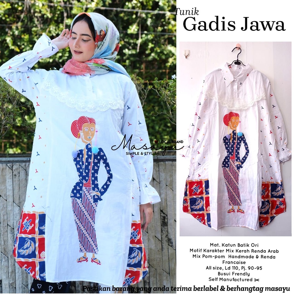 Tunik gadis jawa