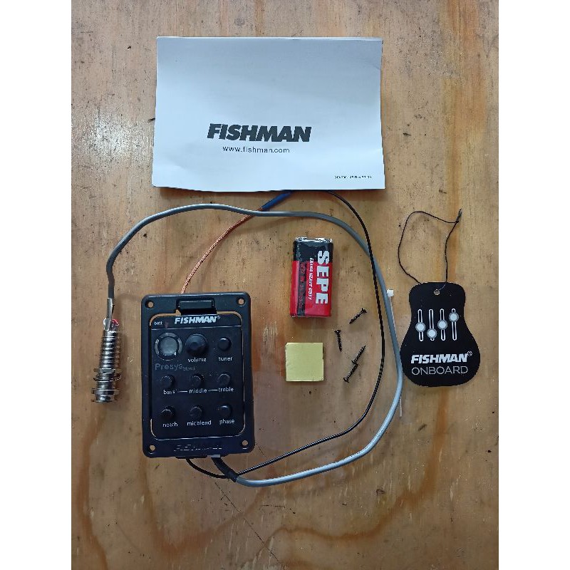 pream/equalizer fishman akustik/nilon