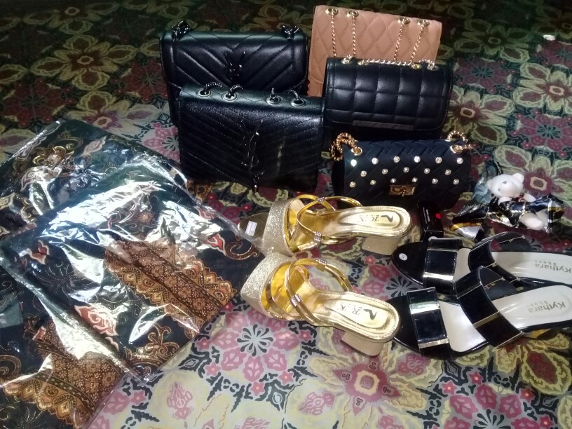 Real Pict!!! Kemeja Batik Anak Motif Mega Mendung