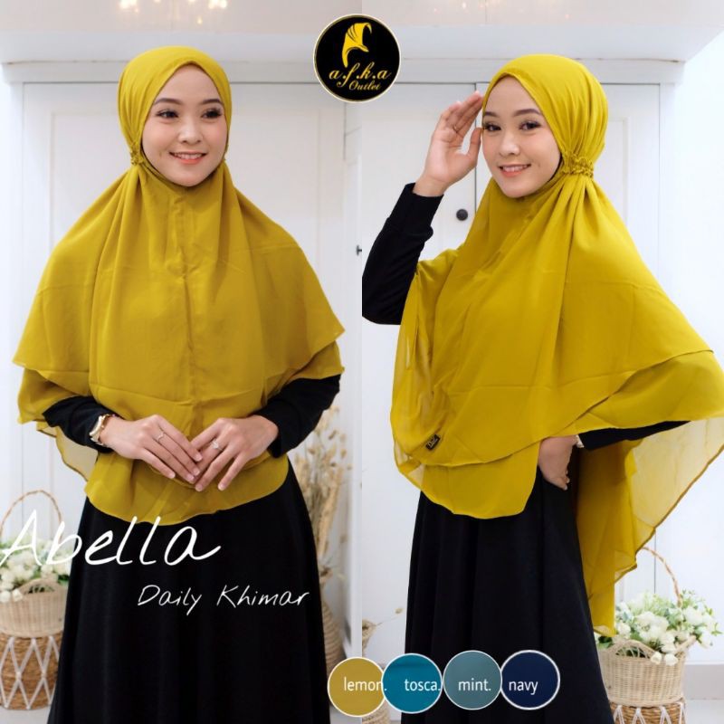 HIJAB ABELLA PREMIUM PRODUK ORI BY AFKA