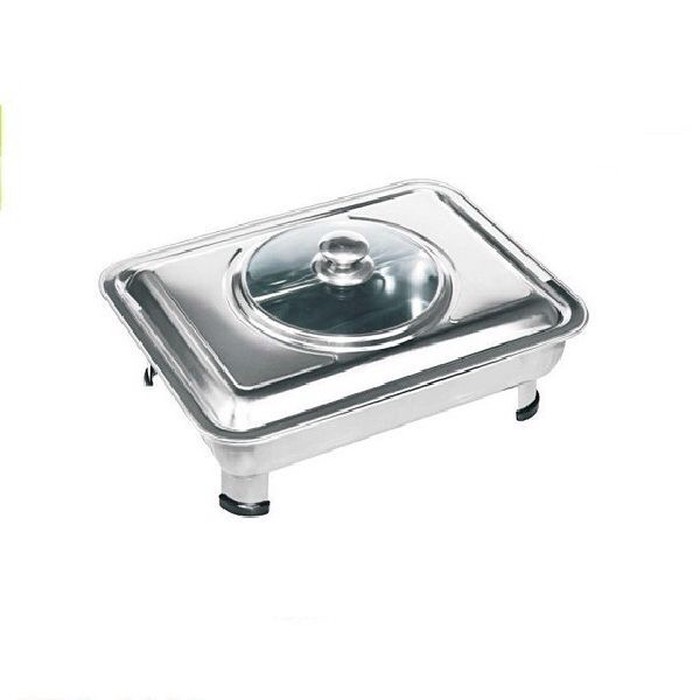 Tempat Makan Prasmanan Stainless Piring Saji Piring Prasmanan