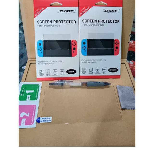 Tempered glass anti gores Nitendo Switch NS / screen guard NS Dobe