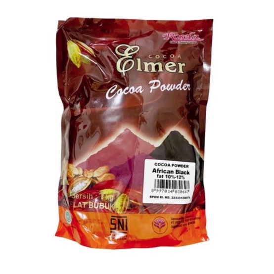 

Coklat Bubuk Elmer African Black 100 Gram (ECR)