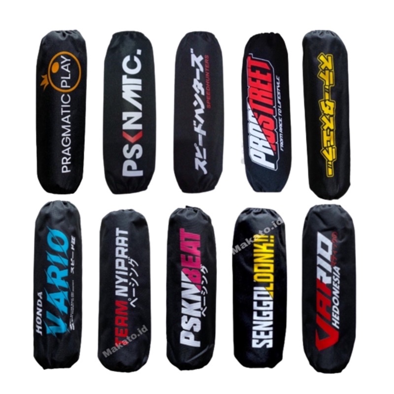 Sarung Cover shock breaker shok belakang motor premium vario beat nmax aerox scoopy mio