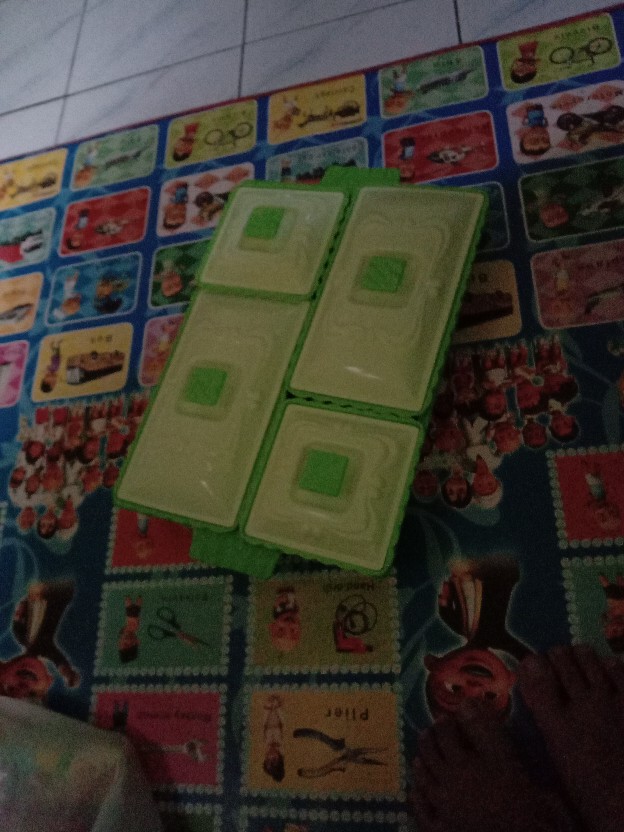 Basi Prasmanan Kotak Gr Green / Kotak Makanan Prasmanan Genki Market