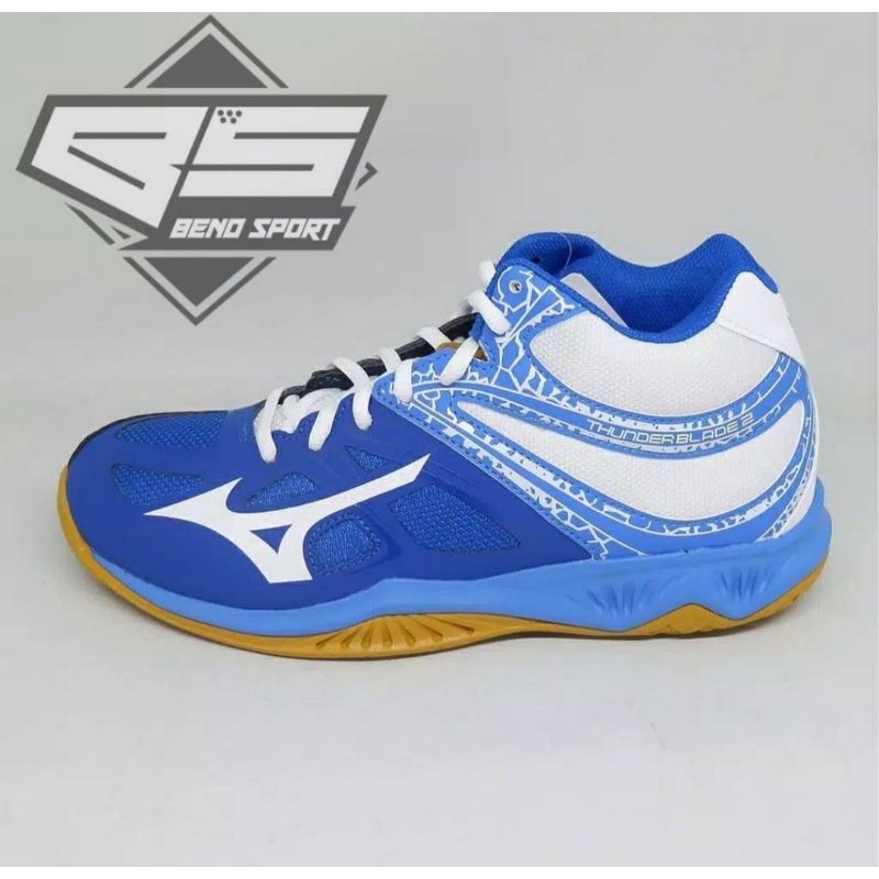MIZUNO THUNDER BLADE 2 MID BIRU