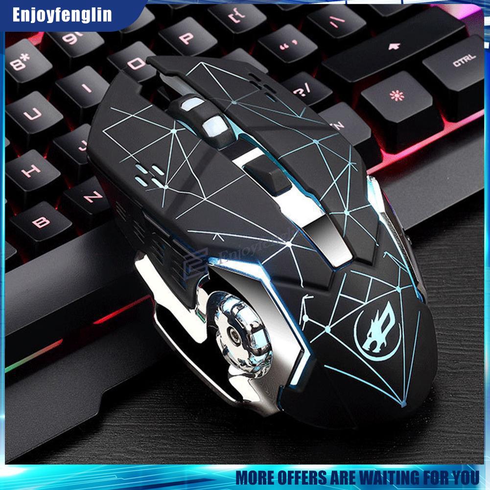 Warwolf Q8 Mouse Gaming Wireless 2.4GHz Optical 2400DPI