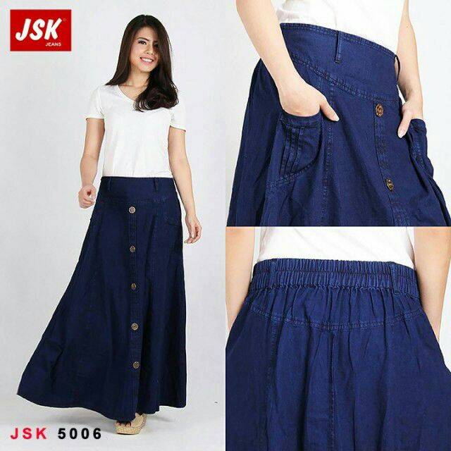 Rok Panjang JSK Jeans Original JEANS