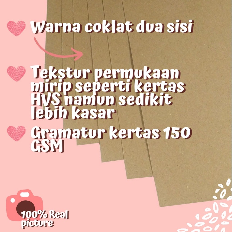 

Karton Samson Craft 150 gsm A6 Original oke banget BA