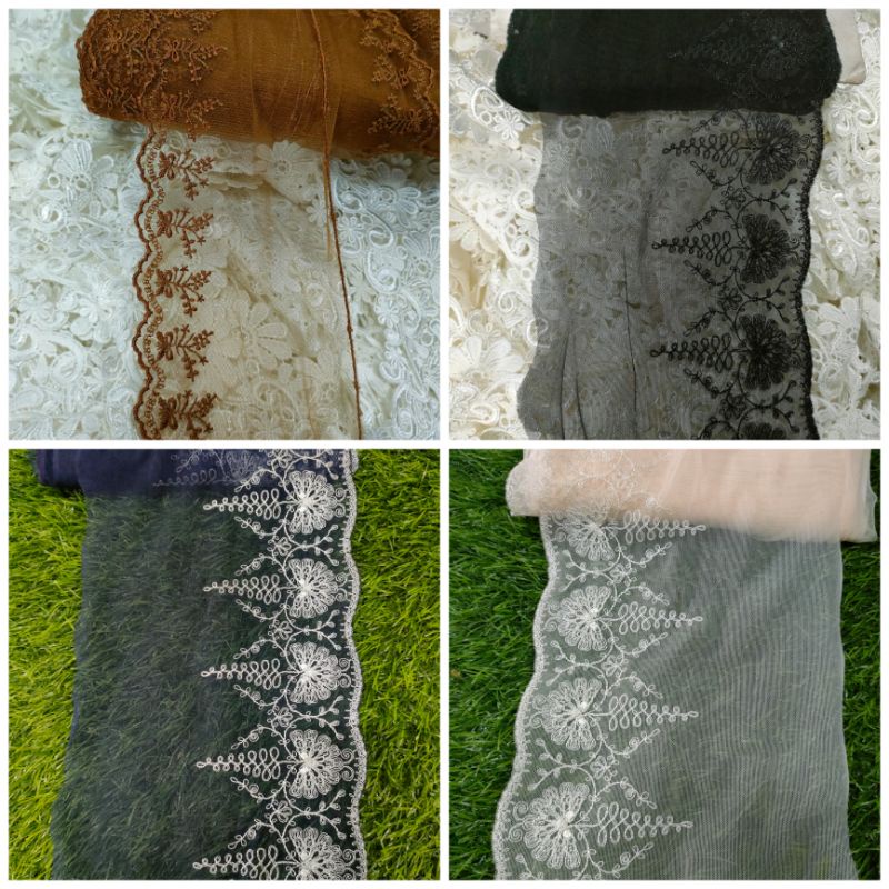 renda tile lebar 11-16cm (50cm)
