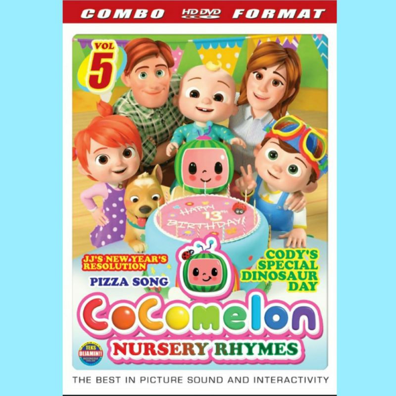 Dvd Lagu Anak2 Terbaru COCOMELON Volume 5