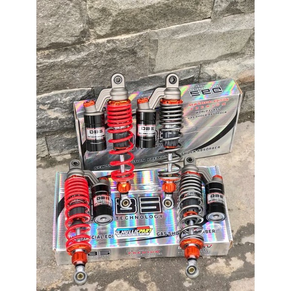 SKOK DBS ORIGINAL MODEL KTC ORIGINAL WARNA MERAH/titanium abu" Uk 32cm/320mm