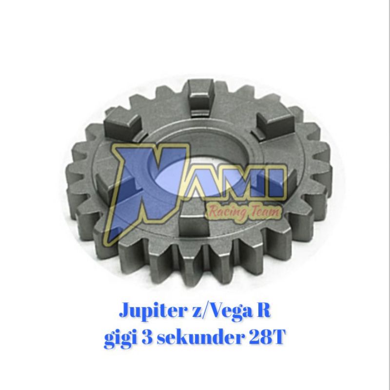 Rasio racing Jupiter z/Vega R gigi 3 sekunder 28T