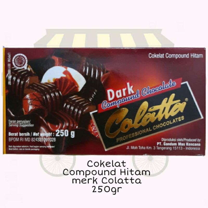 

Colatta Compound Coklat Colatta Coklat Colata Coklat Compund Dark Compound 250gr