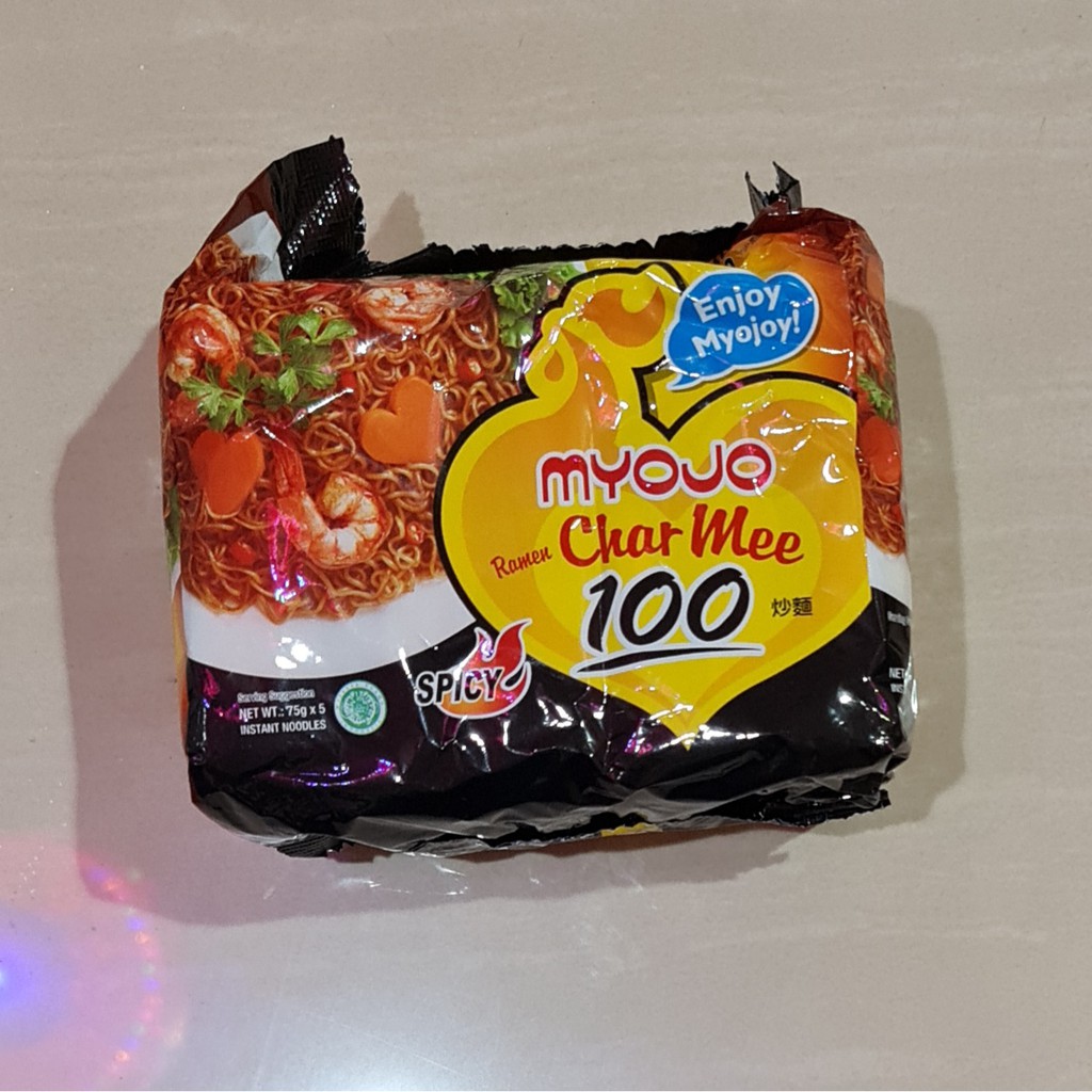 Mi Mie Instan / Instant Noodle Myojo Char Mee / Myojo Charmee 5 x 75 Gram