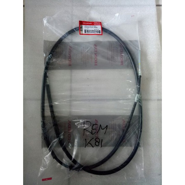 part KABEL REM BELAKANG HONDA BEAT FI NEW 2016-2017-BEAT STREET ASLI