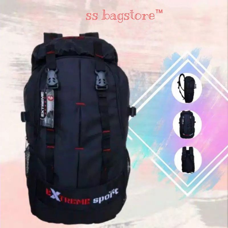 TAS GUNUNG EXTREME SPORT BESAR HITAM