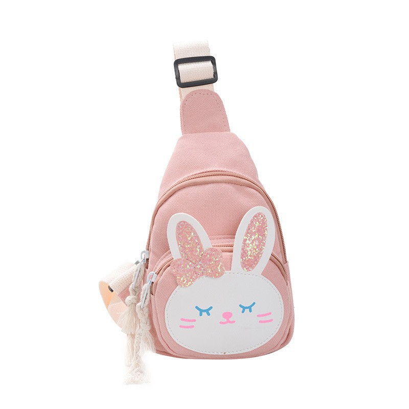 HappyOliver TAS BUNNY SLINGBAG tas import anak resleting tas slempang anak laki perempuan