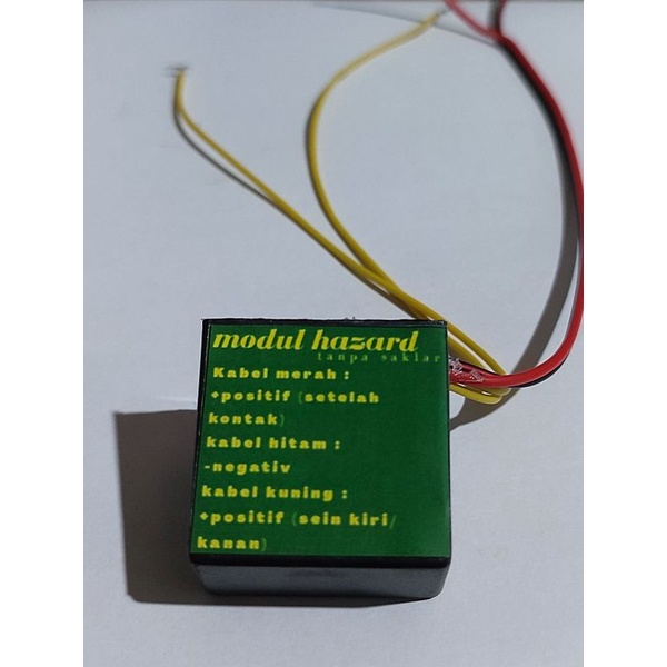 MODUL HAZARD TANPA TAMBAHAN SAKLAR,, UNTUK MOTOR