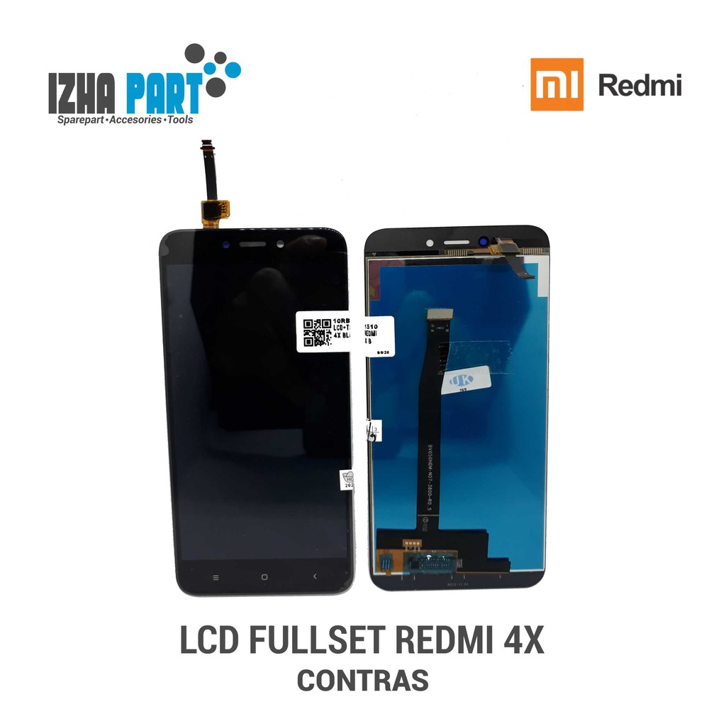 Lcd Touchscreen Xiaomi Redmi 4X (HITAM)