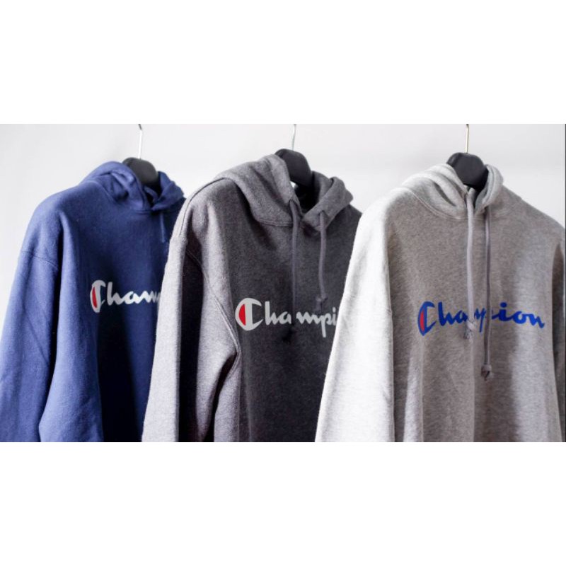 Hoodie Champion Script Original