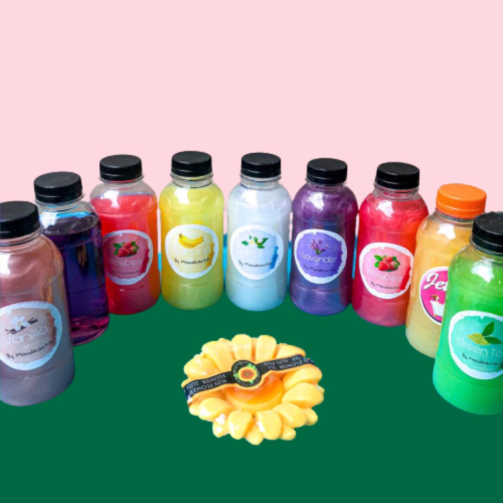 BUBBLE BATH TRAVEL SIZE 100 ML SATUAN SABUN MANDI WANGI HOLIDAY BALI MANDI BUSA BATH BOMB