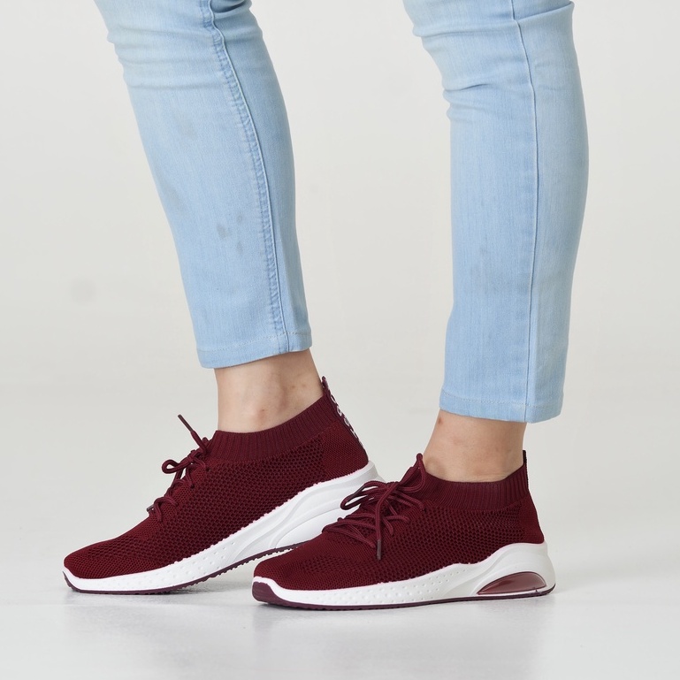 GSW Sepatu wanita Sneakers wanita Import Sneakers wanita Fashion FlyKnit Import With Air Boost Outsole &amp; Sponge ( Y3-9 ) Sepatu wanita import sepatu sneakers wanita import premium