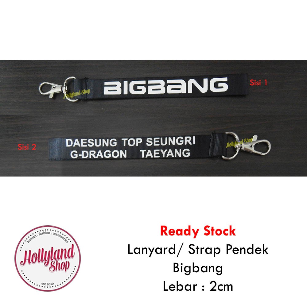 

Lanyard / Strap Pendek Bigbang BTOB GFriend GOT7 iKON