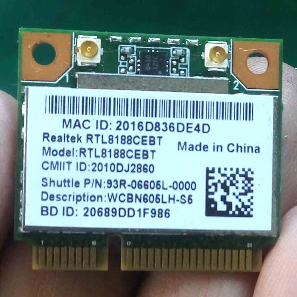 Wifi Card Original Axioo Neon BNE Wireless Card Axioo Neon BNE Wifi Axioo Neon BNE Realtek RTL8188CE