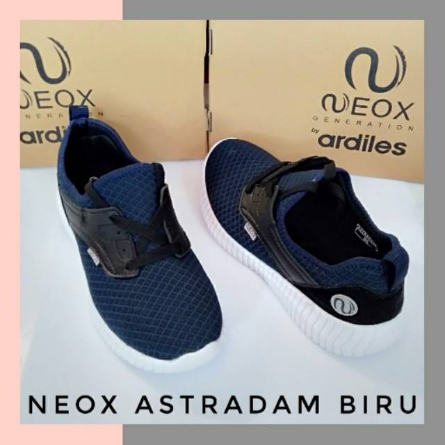 SLIP ON PRIA NEOX ASTRADAM BIRU BY ARDILES