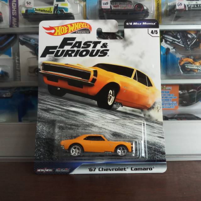 Hot Wheels 67 Camaro - Fast &amp; Furious - Premium