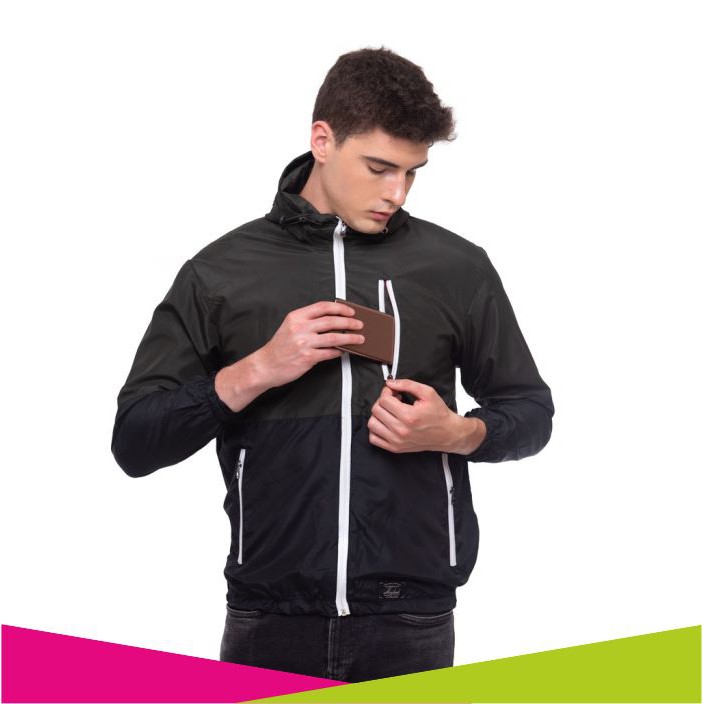 JAKET PRIA JAKET PARASUT WINDRUNNER PRIA JAKET OLAHRAGA RUNNING PRIA WANITA DISTRO HEYLOOK SS141