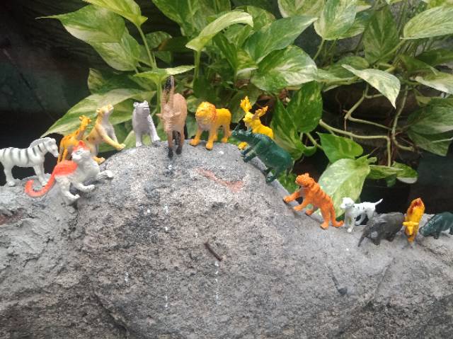 Mainan Figure Binatang Miniatur Hewan Satwa Kecil