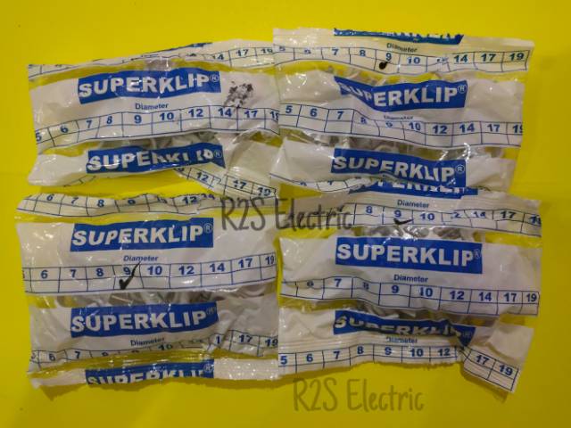 Klem Kabel Murah no 7 , 8 , 9 , 10 , 12 Super Klip / Yoshi