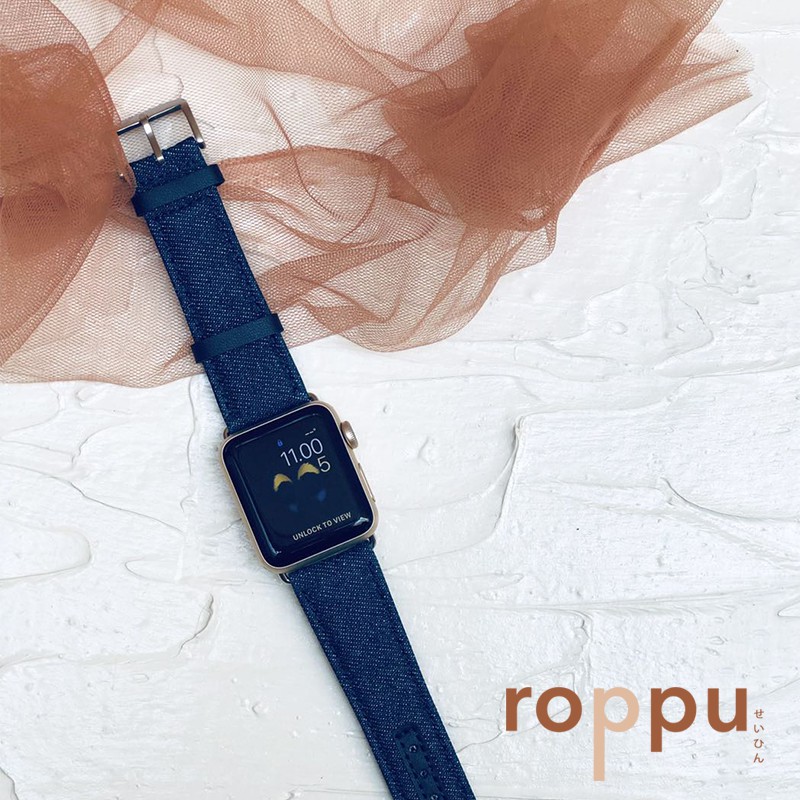 Roppu Apple Watch Strap Denim Edition