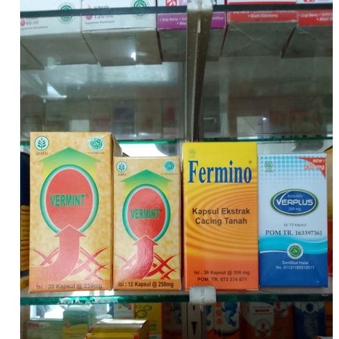 OBAT CACING / OBAT DEMAM / OBAT VERMINT /FERMINO /VERPLUS/