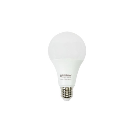 Bohlam Krisbow Led / Bulb krisbow / Lampu krisbow Led 18w 3000k - Kuning