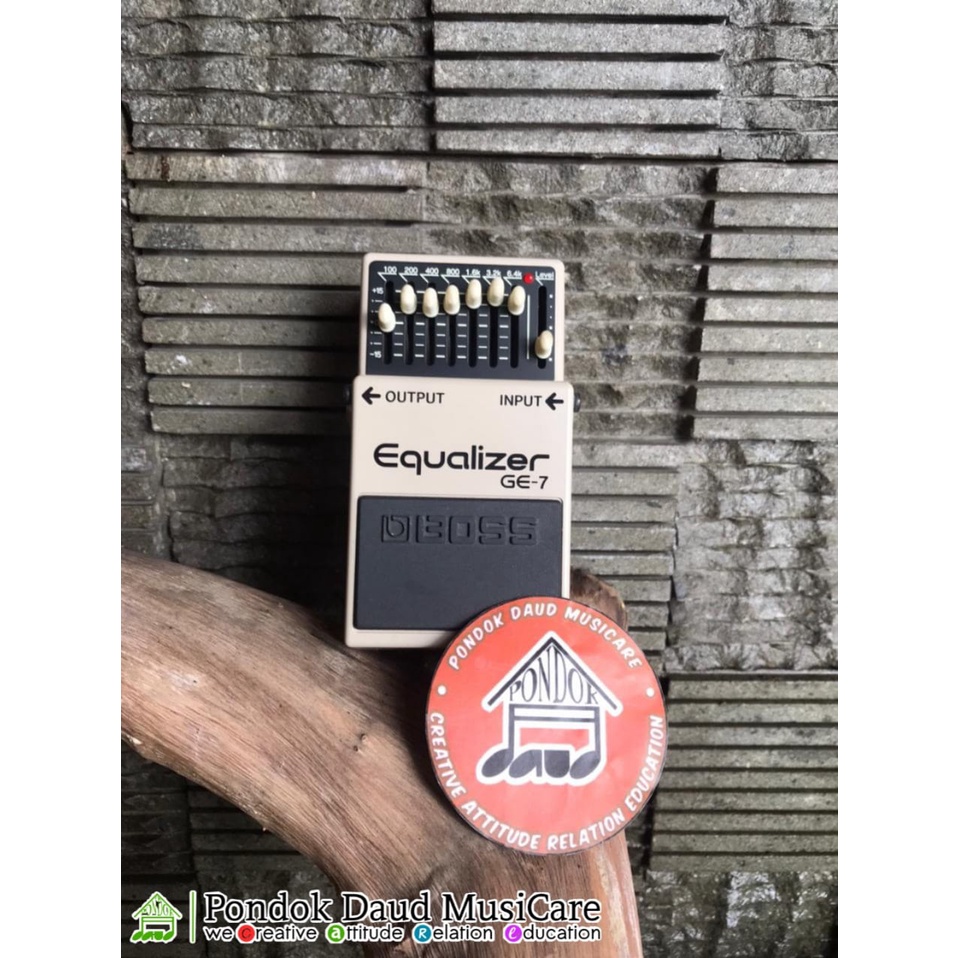 Boss Equalizer gitar GE7 pedal