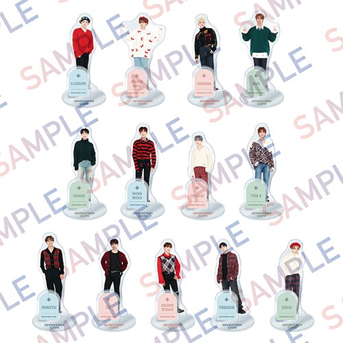 [Ready INA] Seventeen Cafe 2020 Winter Meat Festival Official Goods Acrylic Standee Mingyu