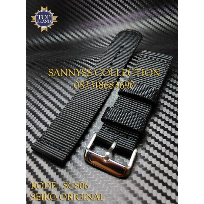 RECOMENDED STRAP / TALI JAM SEIKO ORIGINAL CANVAS 22 MM