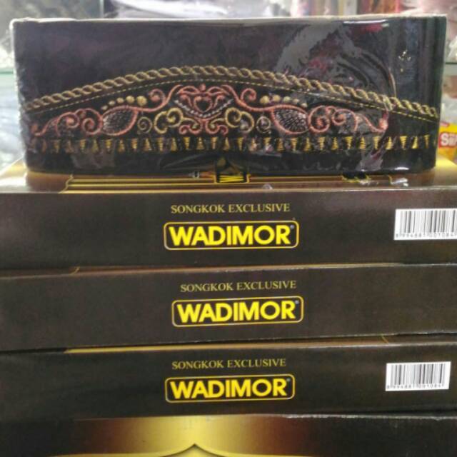 Peci bordir wadimor / kopiah bordil wadimor / songkok bordil wadimor