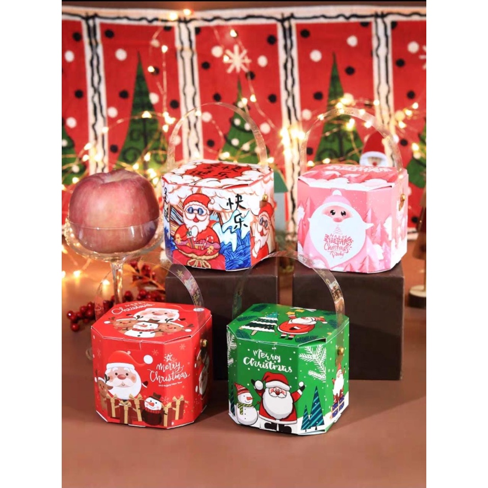

BOX MINI CLASSIC THEMA CHRISTMAS| BOX NATAL| BOX SANTA | SOUVENIR | TAS KADO | PAPERBAG |BOX BC03